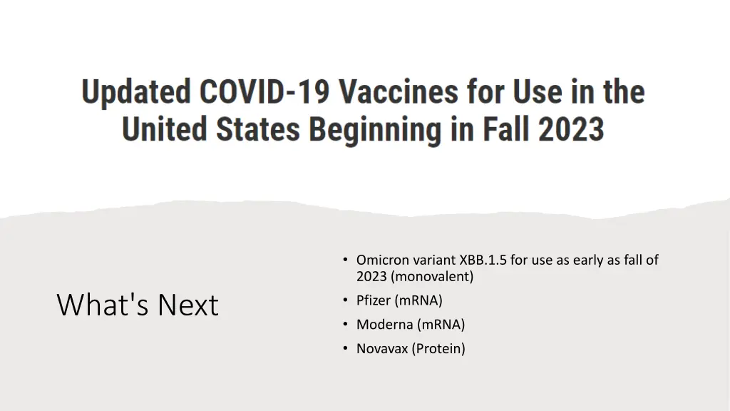 omicron variant xbb 1 5 for use as early as fall