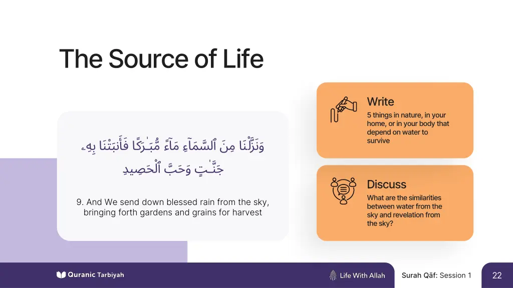 the source of life