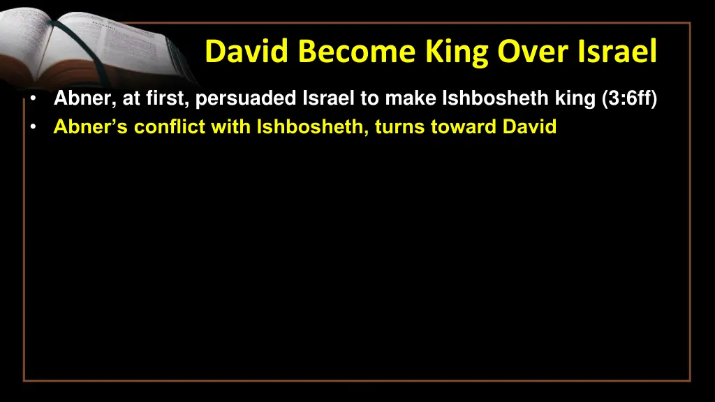david become king over israel 2