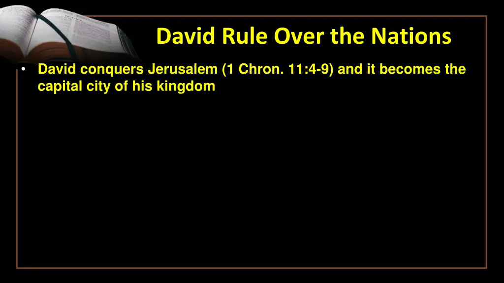 david rule over the nations 1