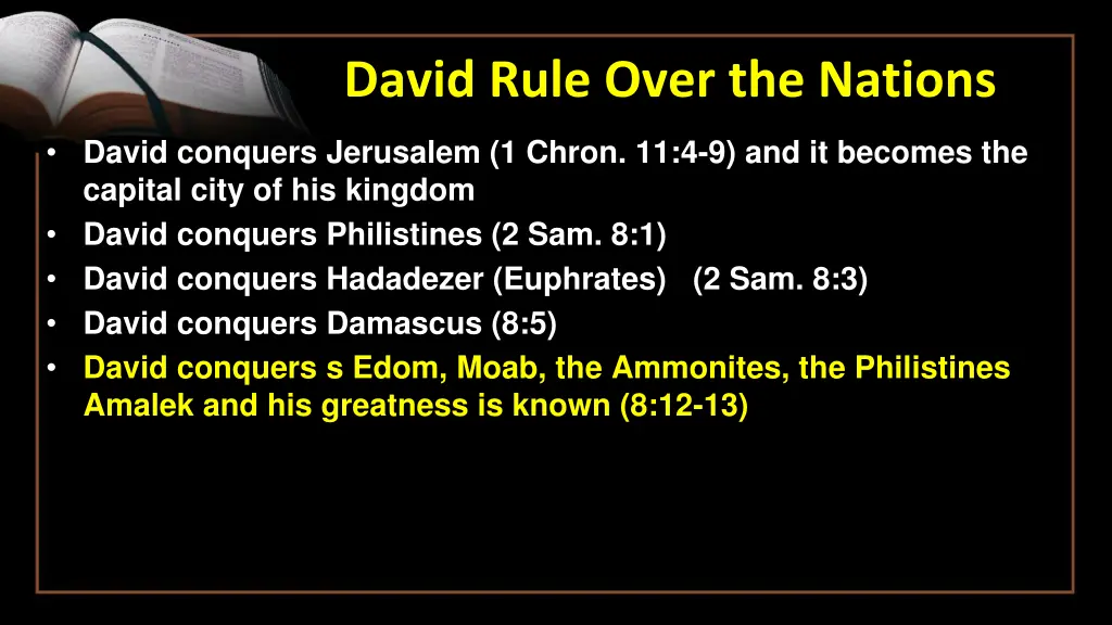 david rule over the nations 5