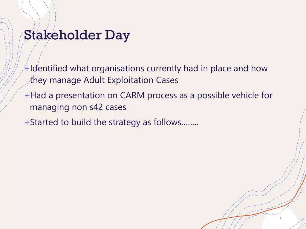 stakeholder day