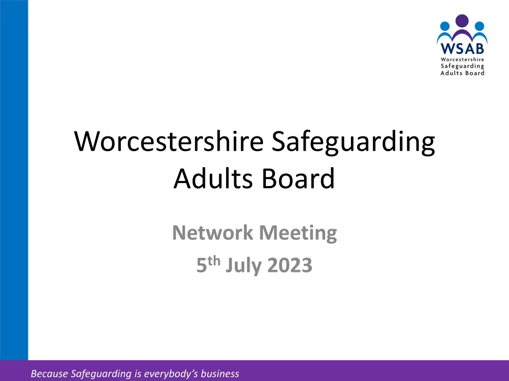 worcestershire safeguarding adults board