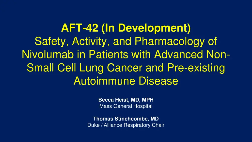 aft 42 in development safety activity
