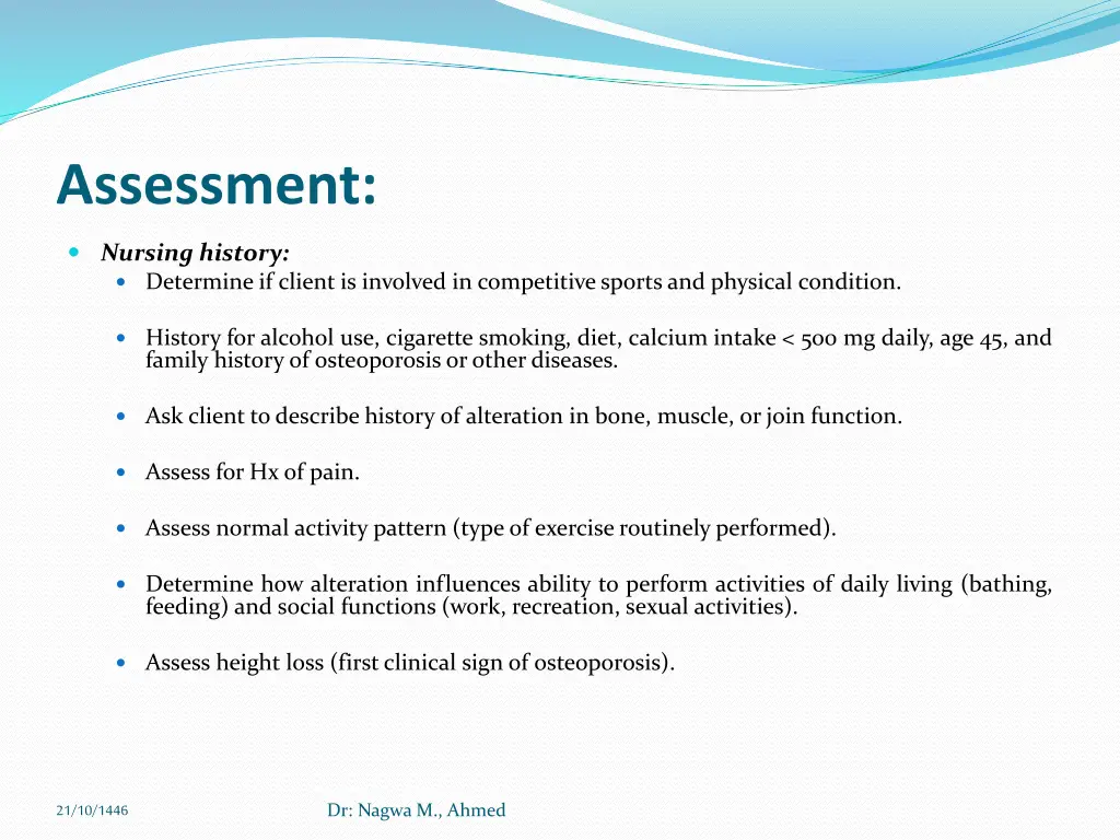 assessment
