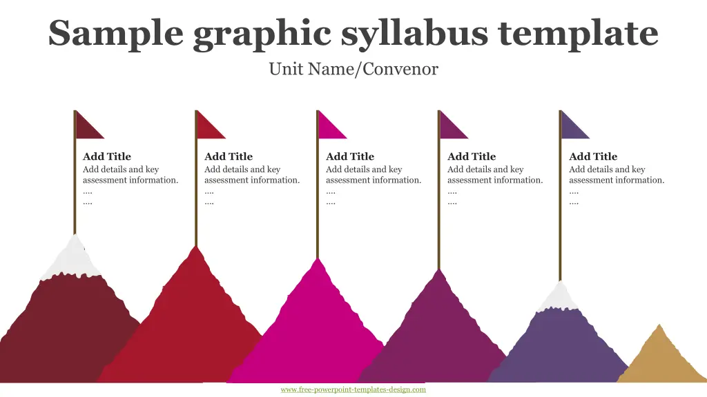 sample graphic syllabus template unit name