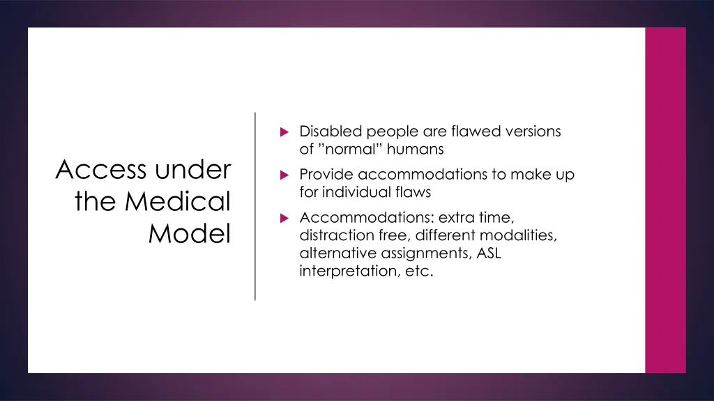 disabled people are flawed versions of normal