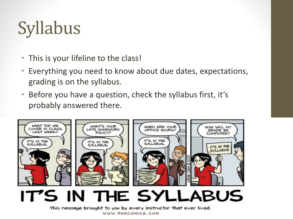 syllabus