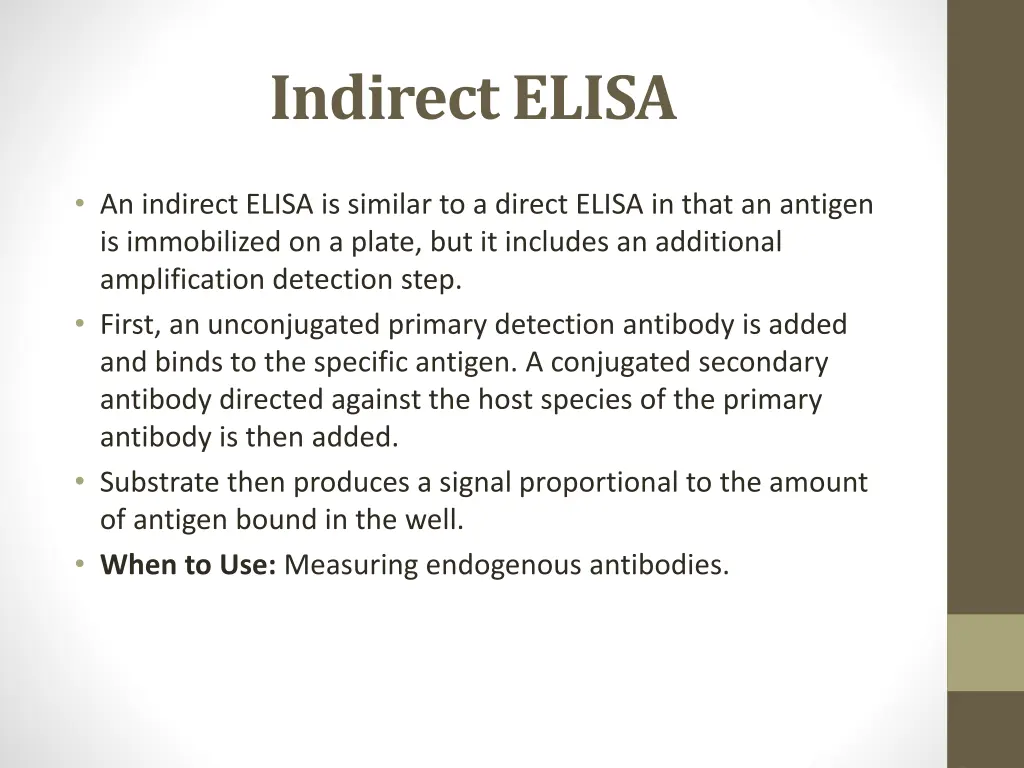 indirect elisa