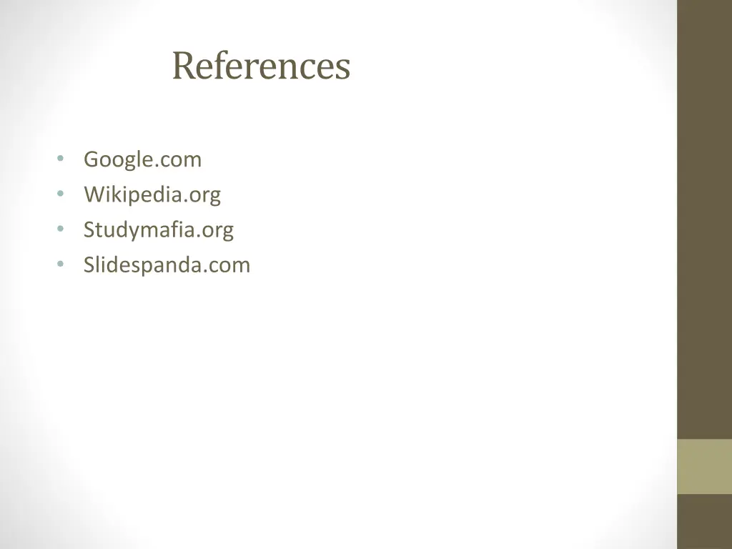 references