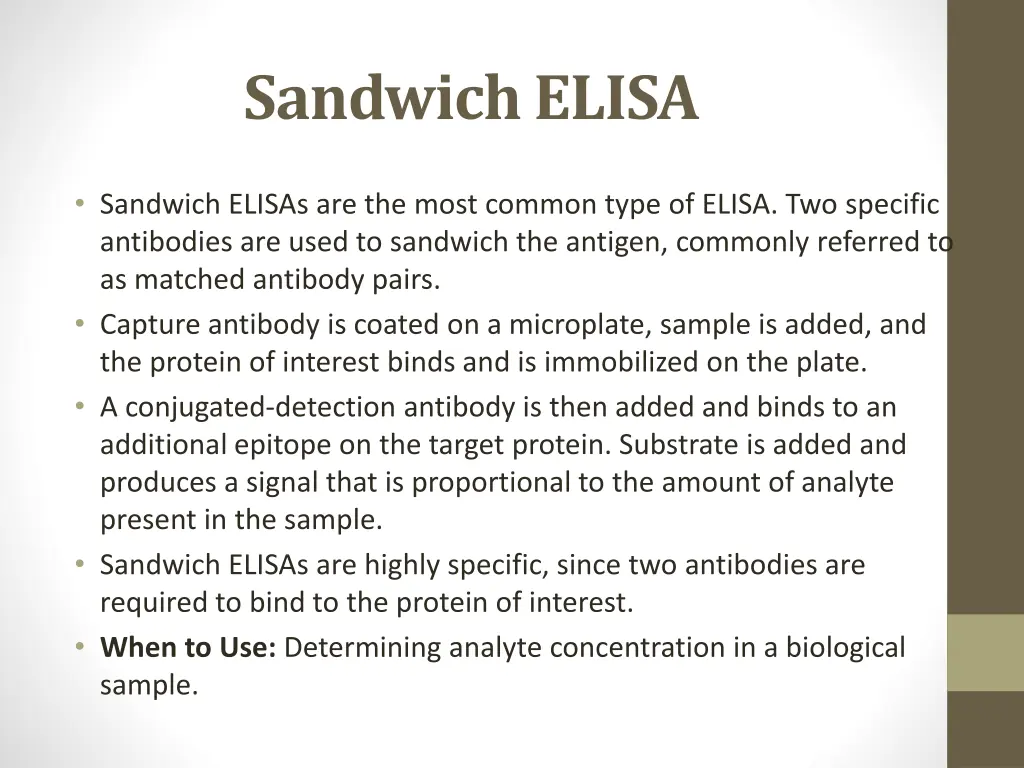 sandwich elisa