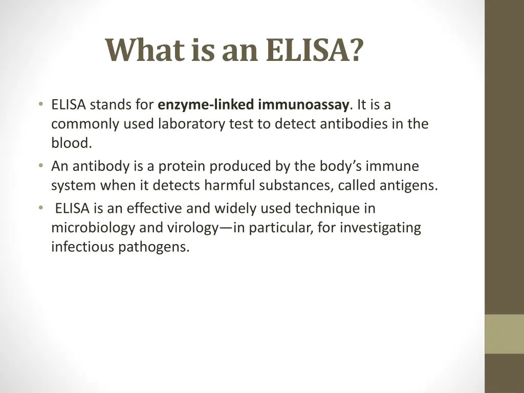 what is an elisa