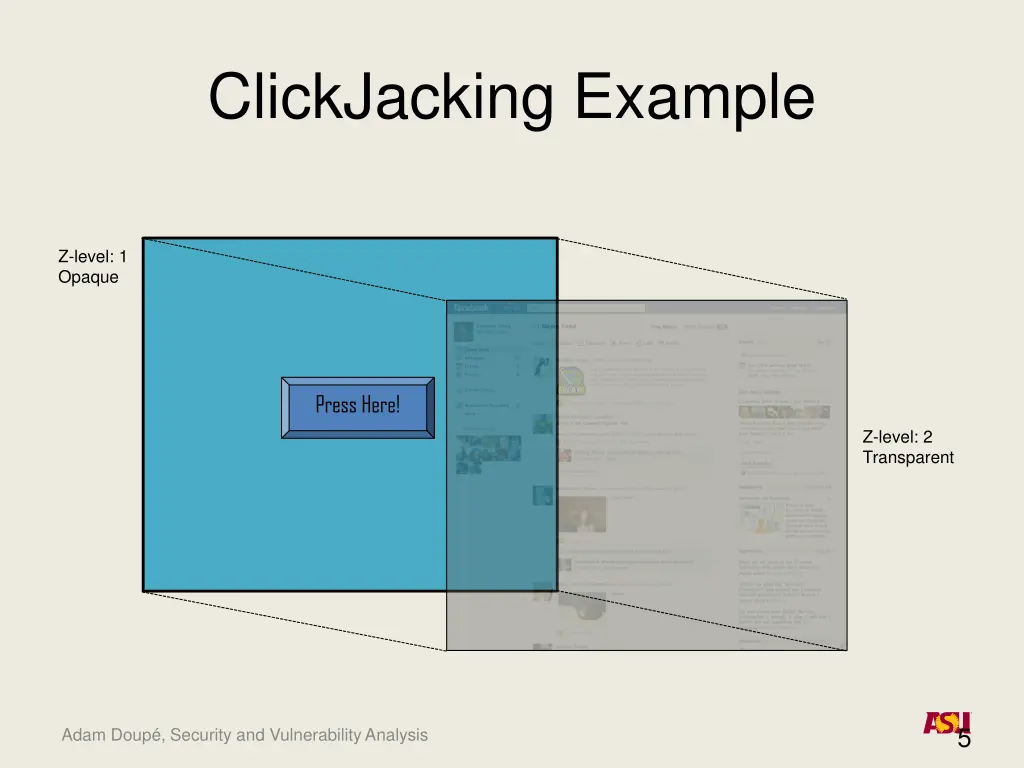 clickjacking example 1