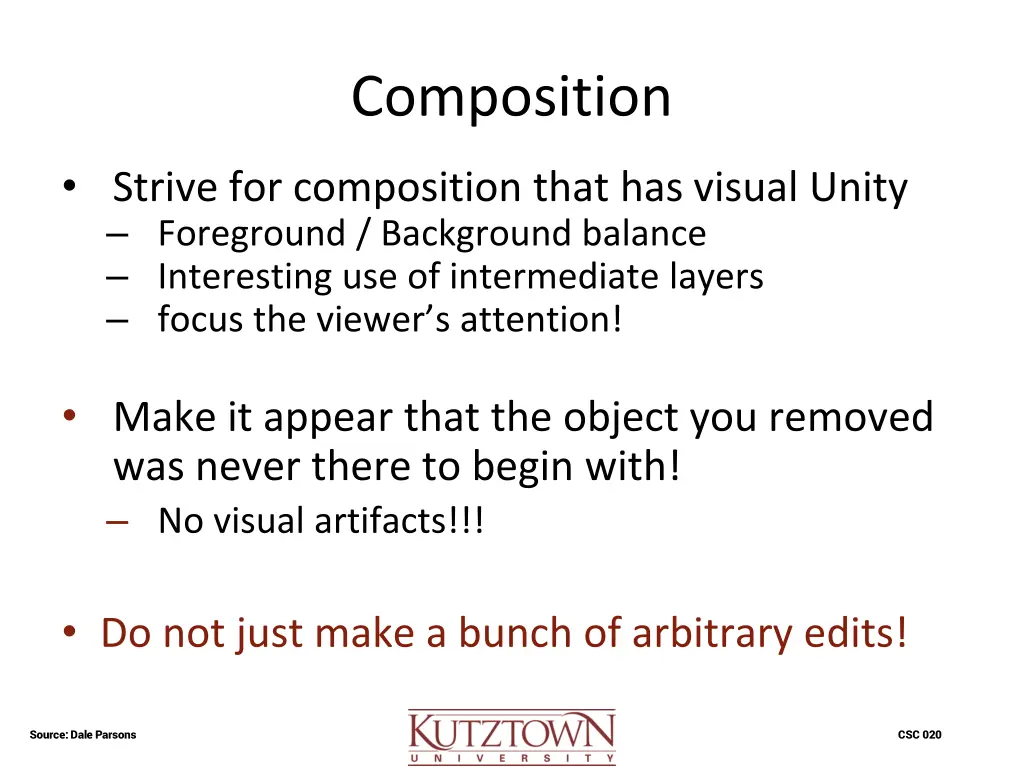 composition