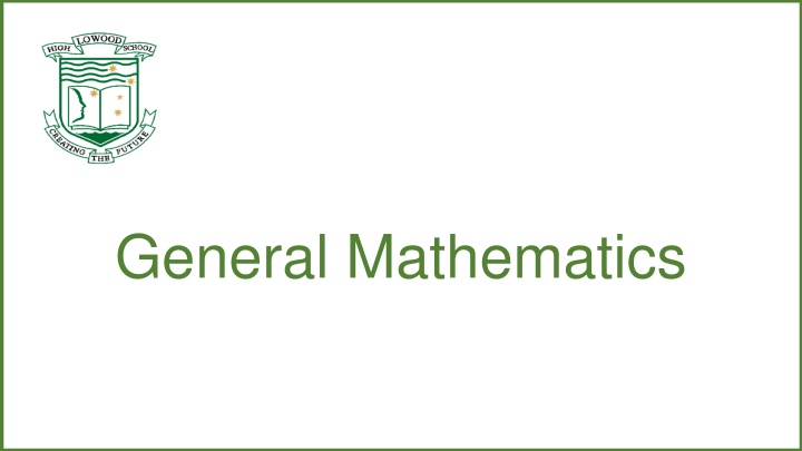 general mathematics