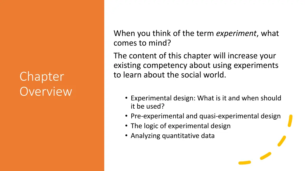 when you think of the term experiment what comes