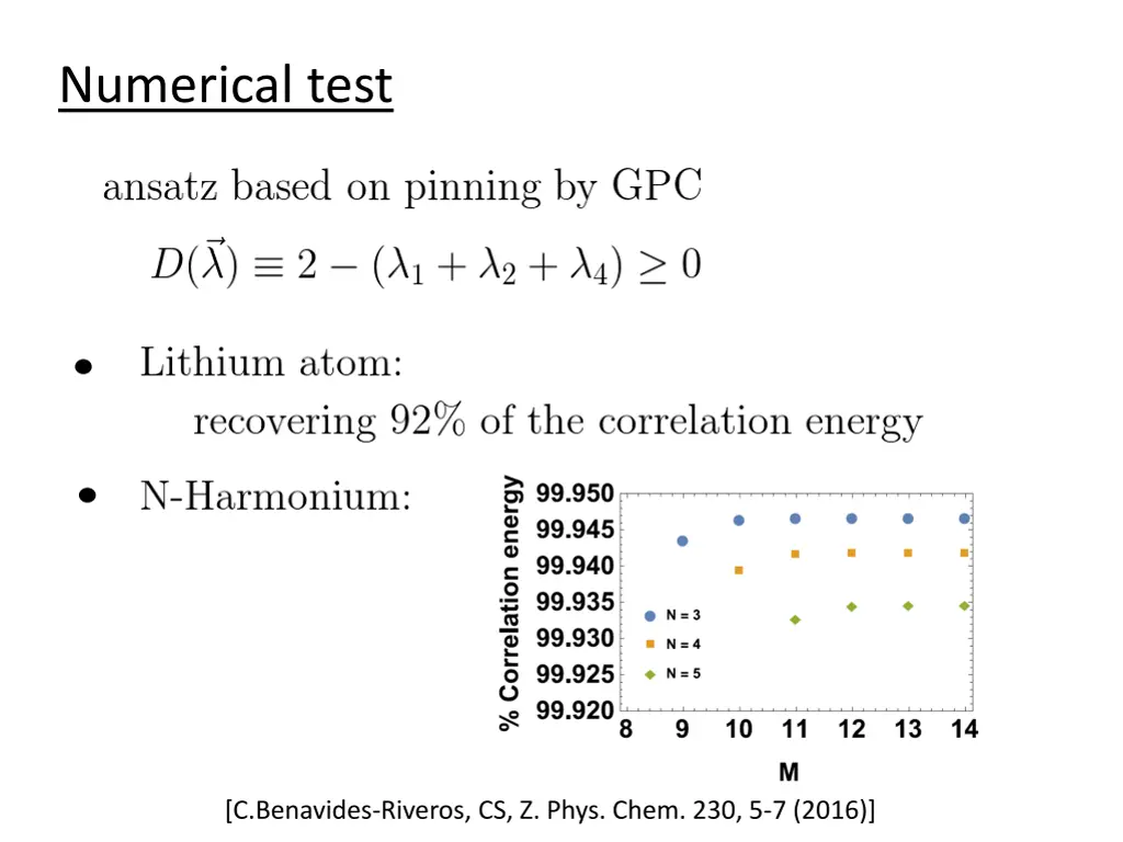 numerical test