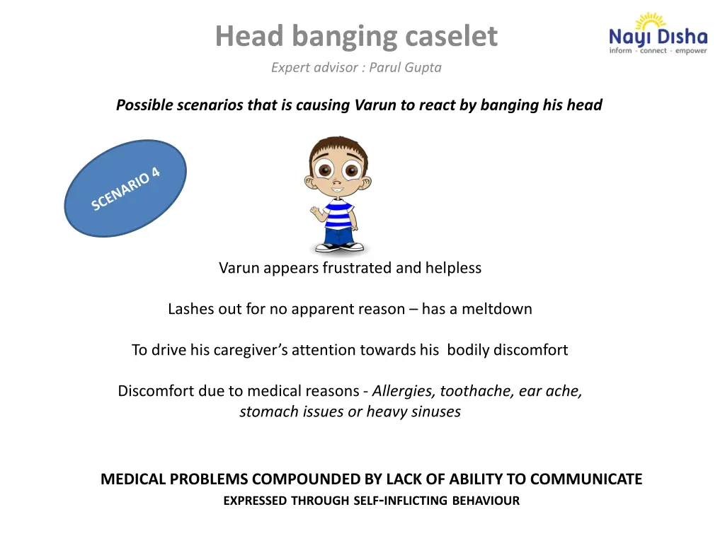 head banging caselet expert advisor parul gupta 8