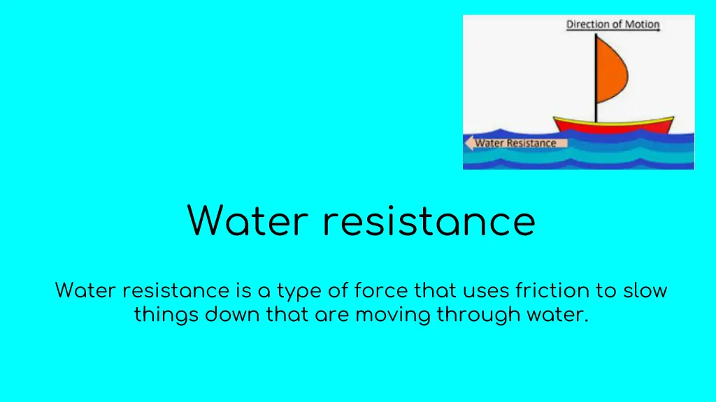 water resistance 1