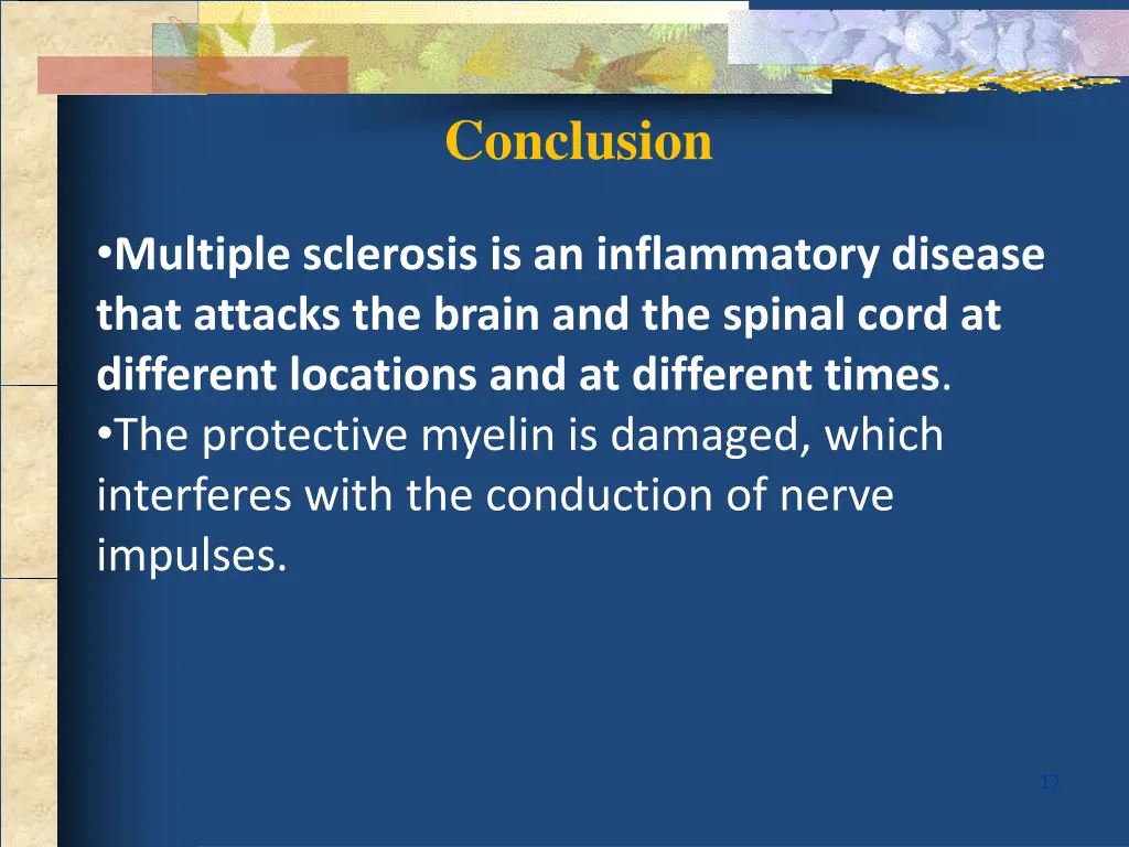 conclusion