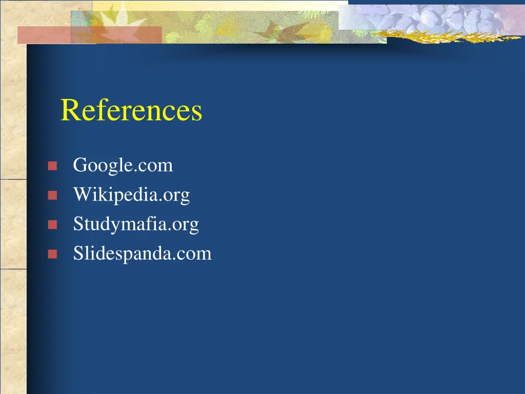 references