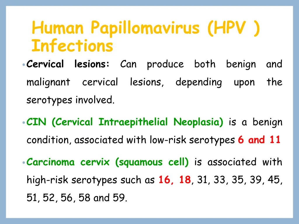 human papillomavirus hpv infections 4