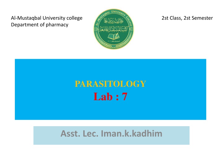 al mustaqbal university college 2st class