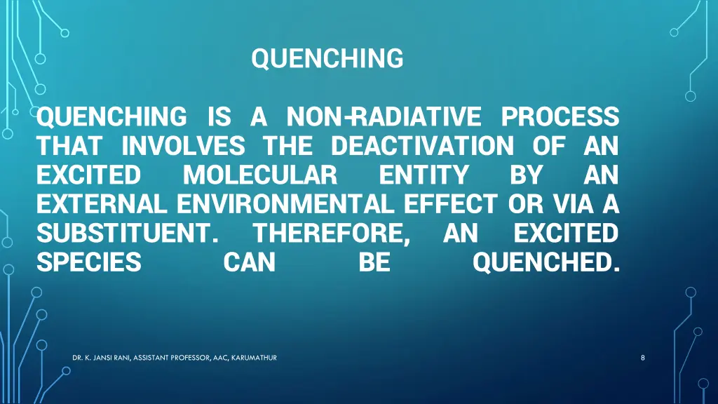 quenching