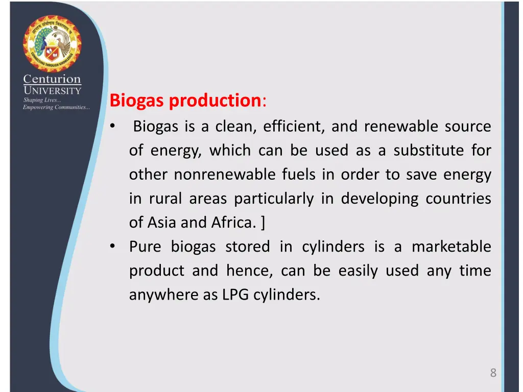 biogas production biogas is a clean efficient