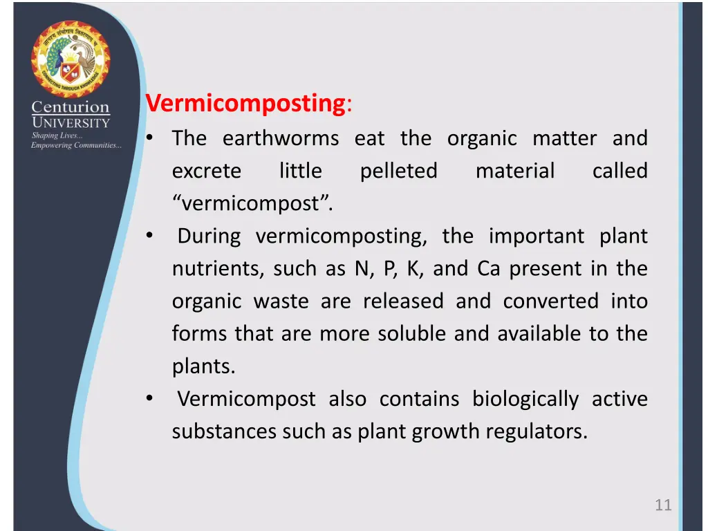vermicomposting the earthworms eat the organic