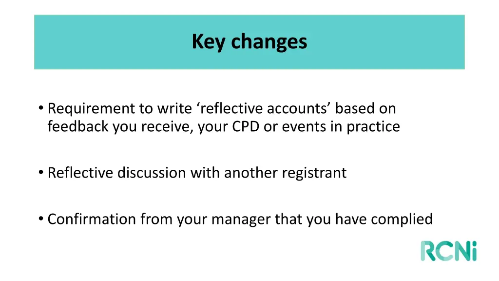 key changes
