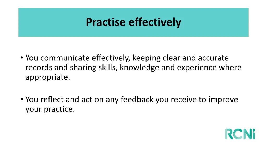 practise effectively 1