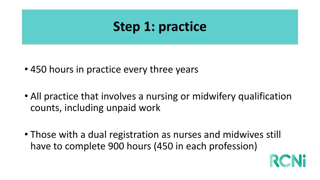 step 1 practice