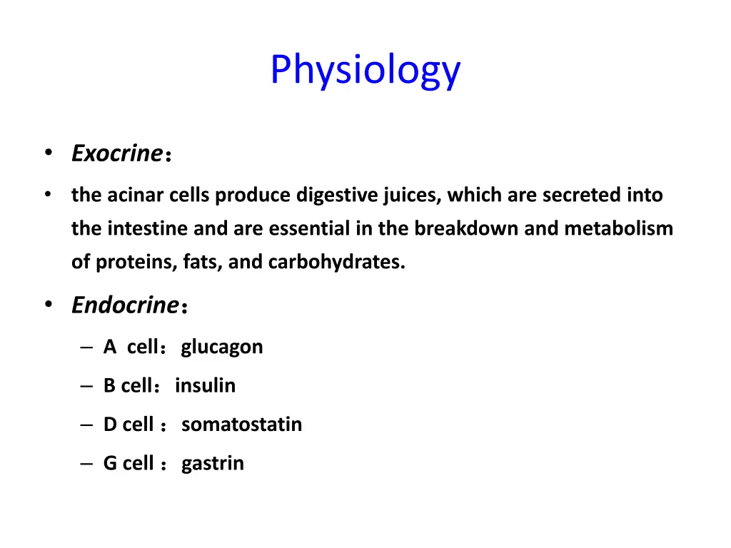 physiology