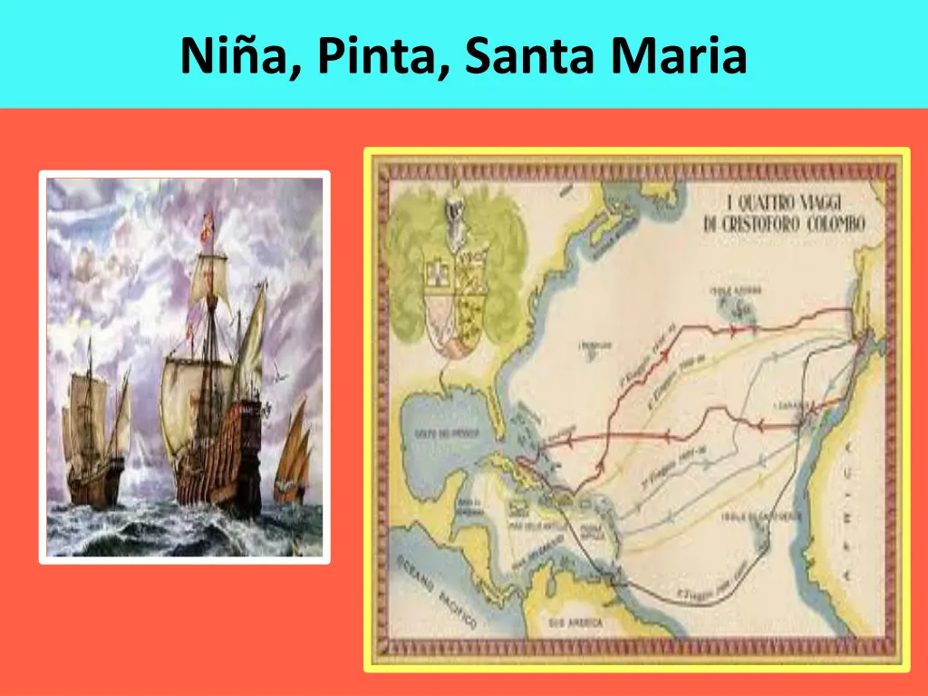 ni a pinta santa maria