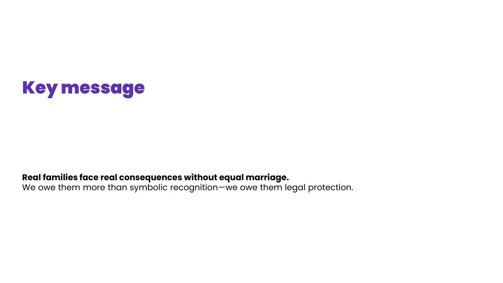 key message
