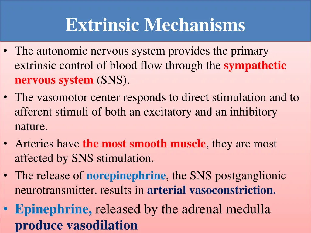 extrinsic mechanisms