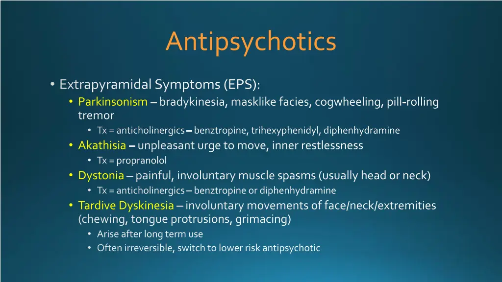 antipsychotics 3