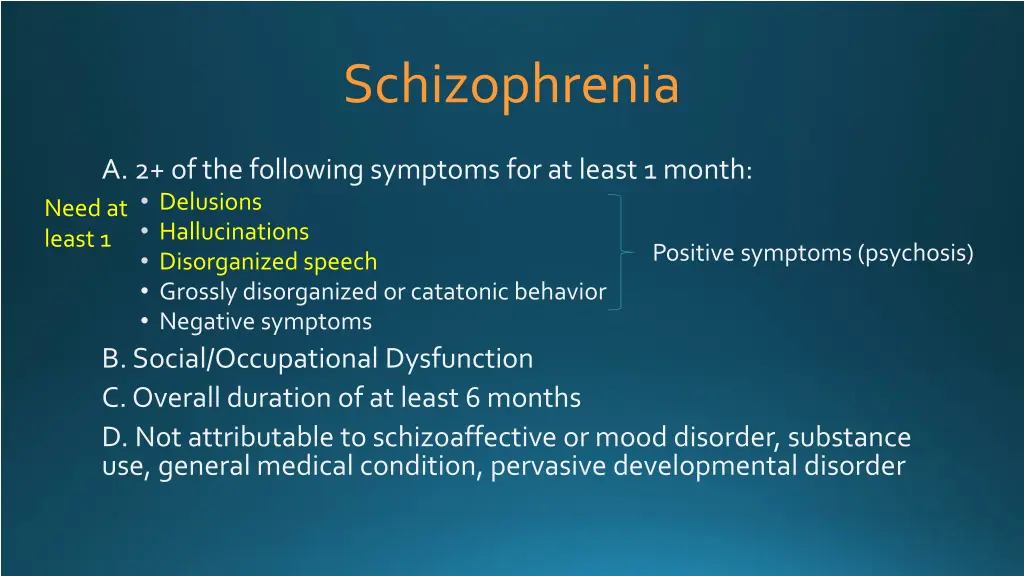 schizophrenia 2