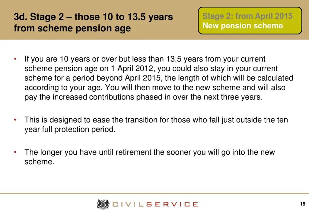 3d stage 2 those 10 to 13 5 years from scheme