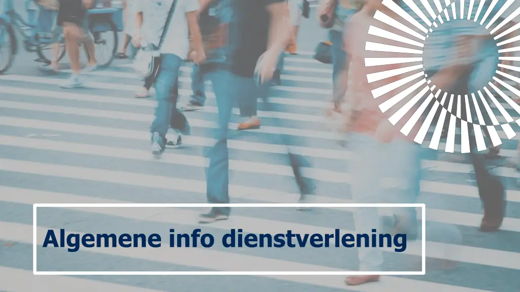algemene info dienstverlening