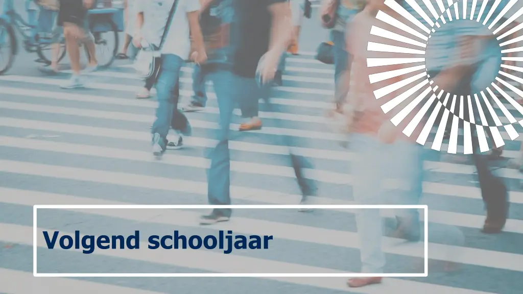 volgend schooljaar