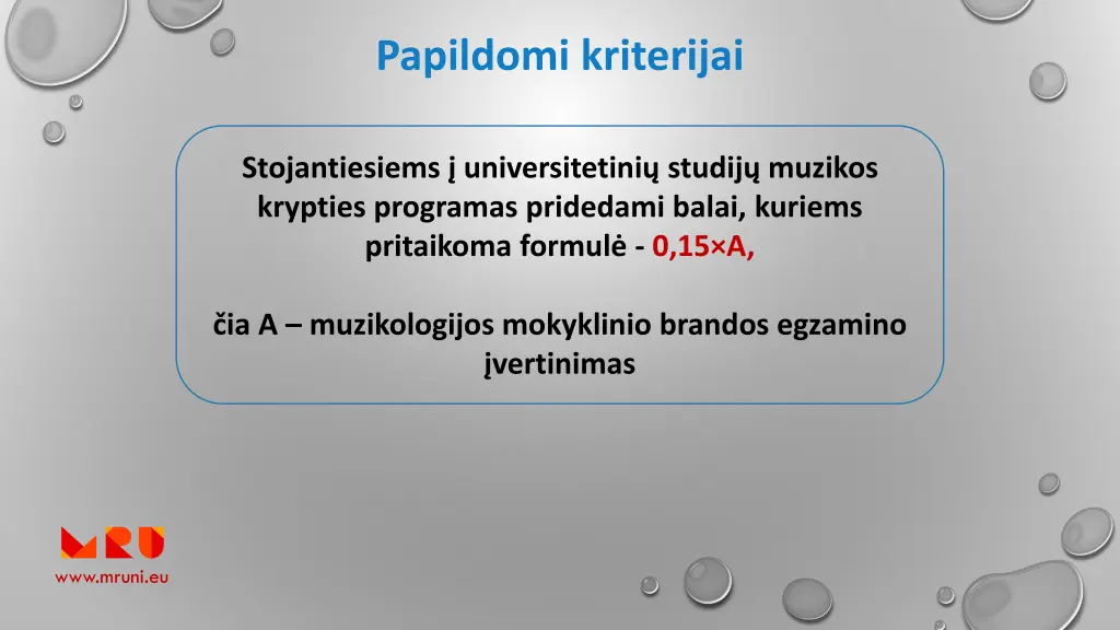 papildomi kriterijai 3