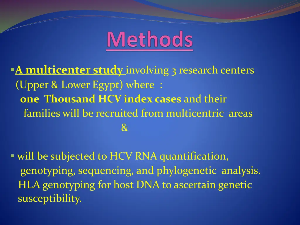 a multicenter study involving 3 research centers