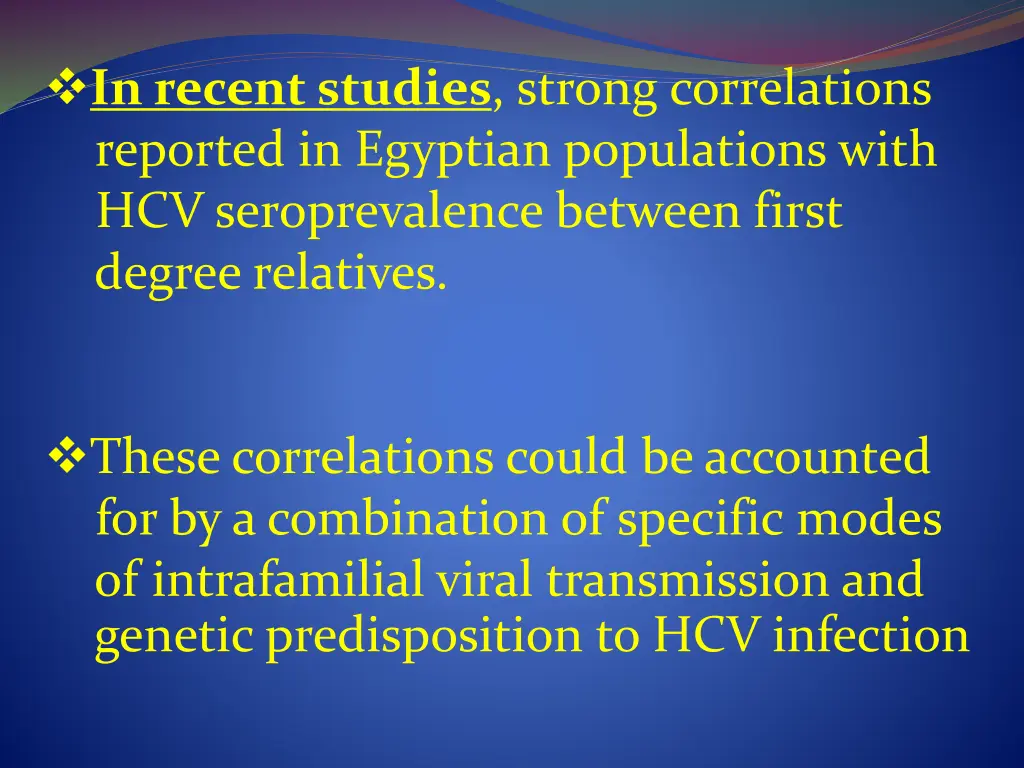 in recent studies strong correlations reported