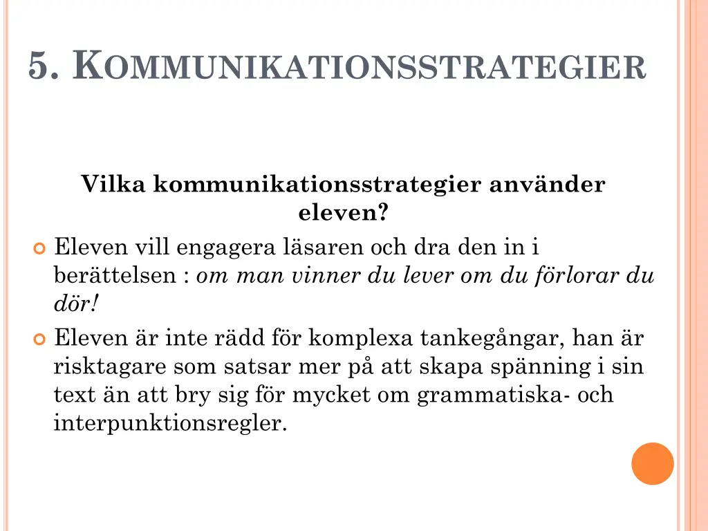 5 k ommunikationsstrategier