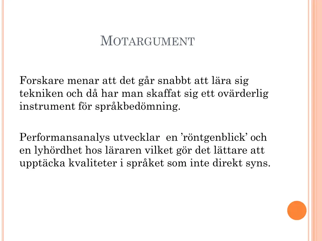 m otargument