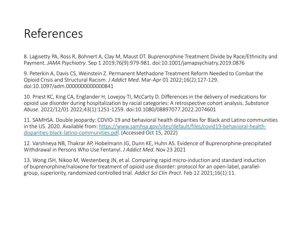 references 1