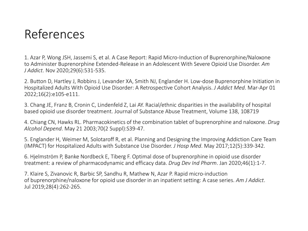 references