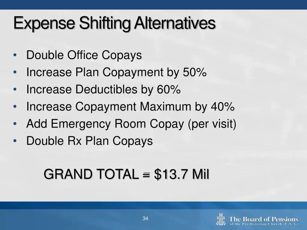 expense shifting alternatives